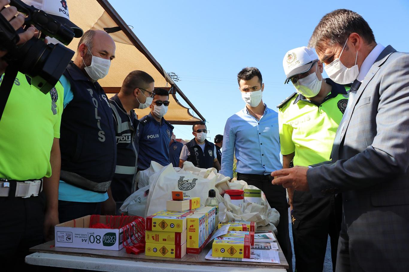 Şanlıurfa’da bayram sonrası trafik denetimleri devam ediyor